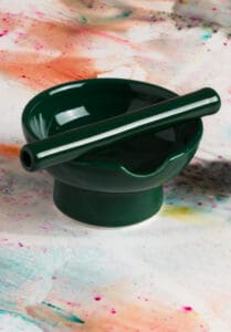 The multifunctional barrow street herb bowl is one our favorite stylish smoking accessories